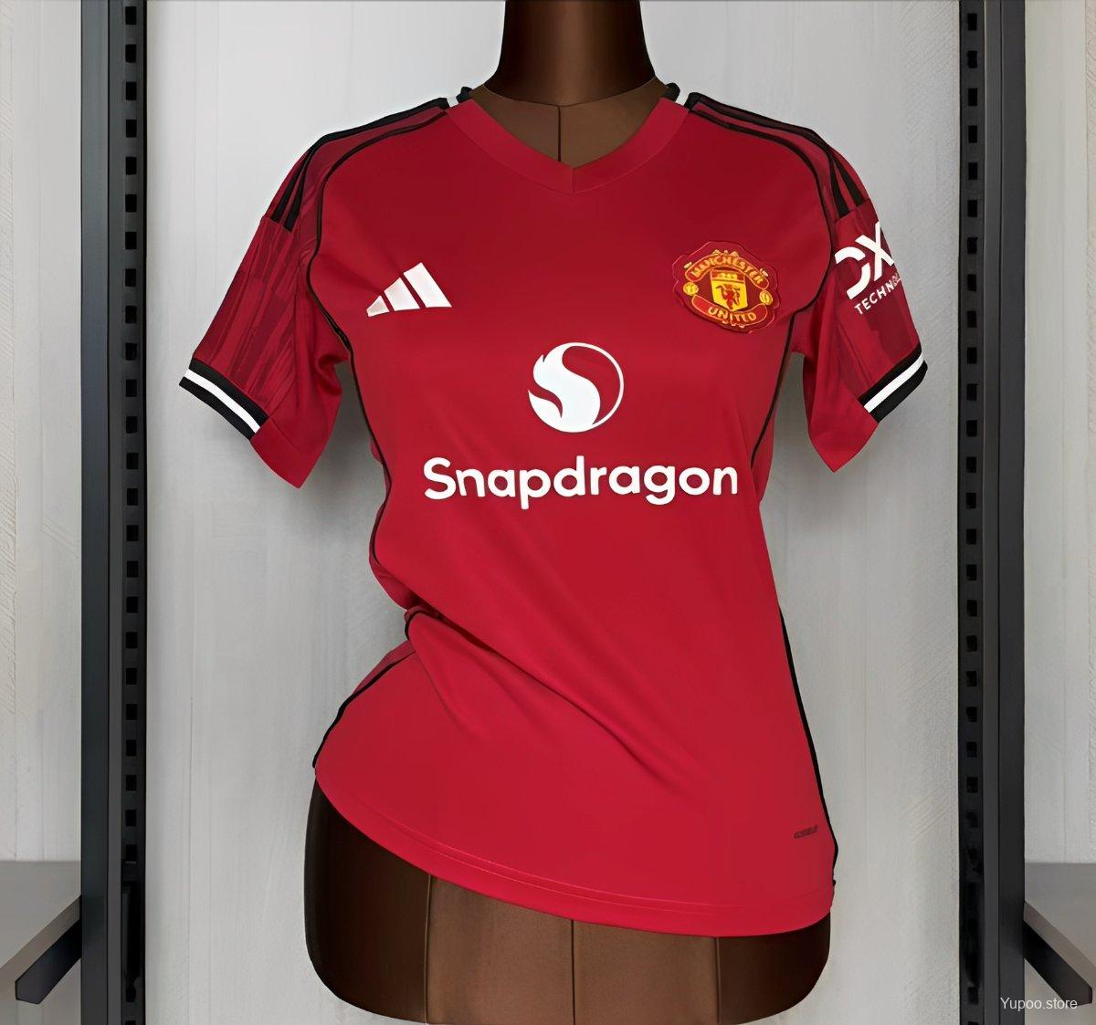 Camiseta de fútbol Manchester United 2025/26 LOCAL MANGA CORTA VERSION FAN